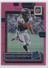 2022 Panini Donruss Optic Rated Rookie Pink Prizm Montrell Washington #295 07rd