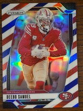2024 Panini Prizm - Deebo Samuel #252 Red White & Blue Prizm