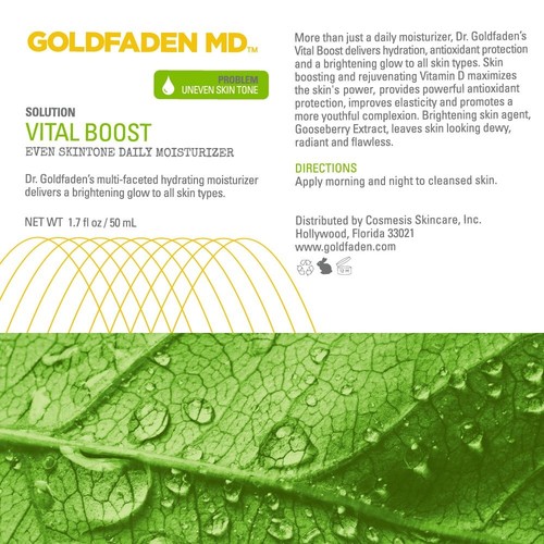 GOLDFADEN MD Vital Boost Grapefruitöl, 1,7 flüssige Unzen - Bild 5 von 6