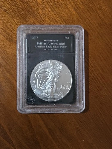 2017 $1 American Silver Eagle .999 Silver 1 oz Brilliant Uncirculated Coin