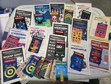 INTELLIVISION CARTRIDGE INSTRUCTIONS MANUAL WITH CARDS LOT OF 14 MANUALS