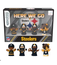 Fisher Price Little People NFL Collector Pittsburgh Steelers Here We Go Series 2