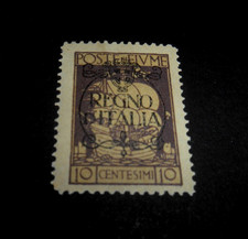 TIMBRE FIUME, ITALIE, COLONIE, NEUF *, 1924