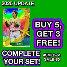 2025 Topps UPDATE Series - Stars of MLB Inserts - YOU COMPLETE YOUR SET! U-PICK!