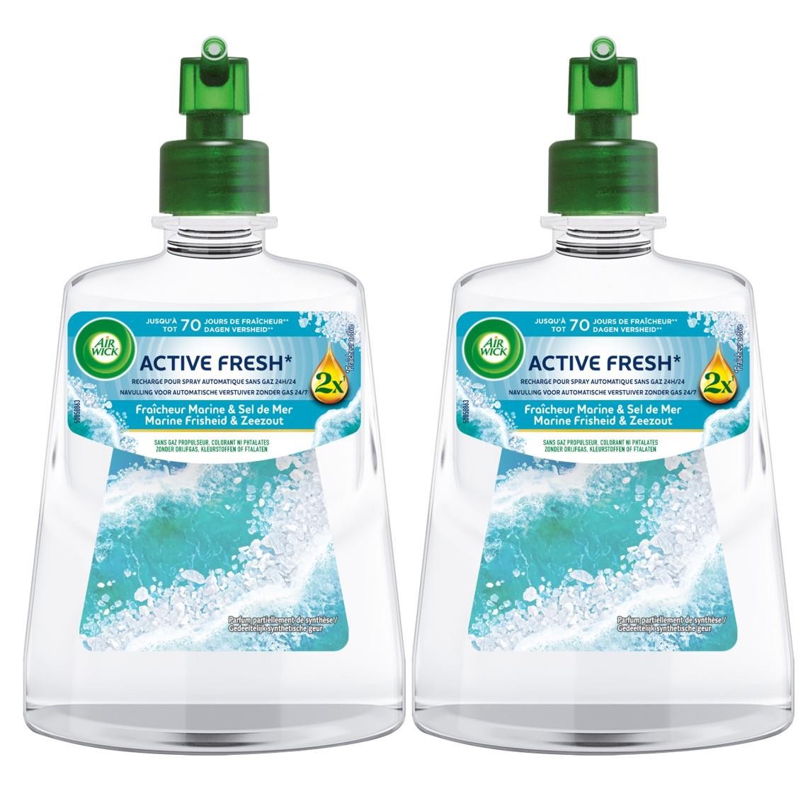Recharge Air Wick spray automatique pour purifier l'air du salon et de la cuisine