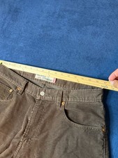 Vintage Y2K Levi  s 559 Men  s Corduroy Pants 34x30 Brown Relaxed Straight Fit