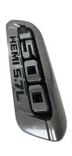 OEM 2019-2024 Ram 1500 Hemi 5.7L Hood Emblem Passenger Side RH Chrome Black