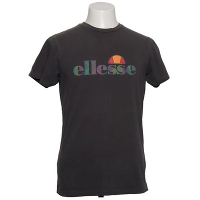 Ellesse, T-shirt, Größe: L, Voltre, Grau, Baumwolle/Elasthan, Print, Herren #rAL
