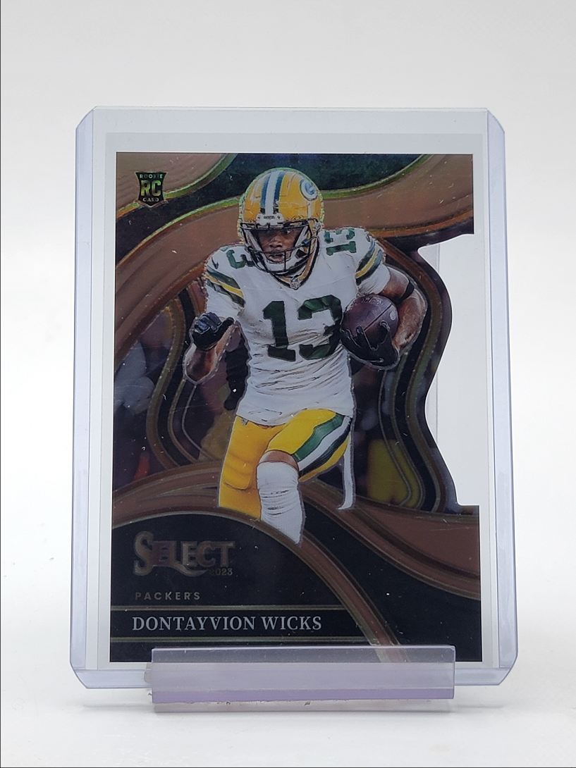 DONTAYVION WICKS 2023 SELECT CLUB ROOKIE DIE CUT COPPER PRIZM RC /299 Q3791
