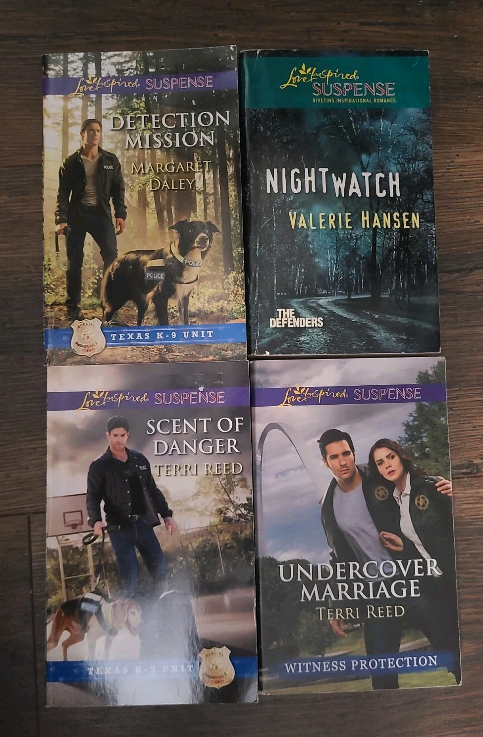 Love Inspired SUSPENSE   Book Lot Of 4
