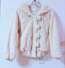 Secret Honey Puffed Coat FurLined Red Boa Casual Lilac Size Not Specified