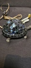 Vtg Stained Glass Tiffany Style Turtle Accent Table Lamp Night Light Decor Works