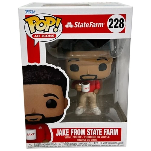 Funko POP Jake From State Farm #228 Vinyl Figure State Farm Ad Icons New