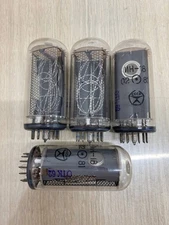 4pcs IN-18 IN18  Nixie tube  Vintage clock OTK USSR Soviet Same Date NEW NOS