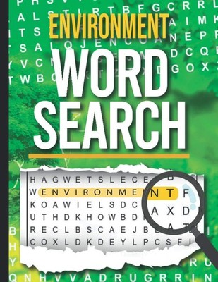 Environment Word Search Word Find Puzzle Book