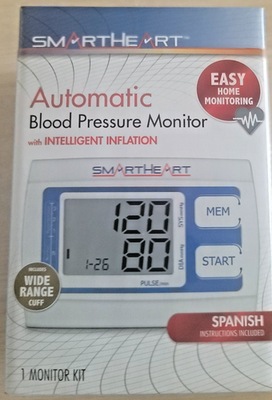 #ad #ad SmartHeart Automatic Adult Digital BLOOD PRESSURE MONITOR Model 01 539 BRAND NEW $5.94