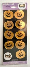 Vintage Hallmark Stickeroni Halloween Pumpkin Jack-O-Lantern Stickers NOS Sealed