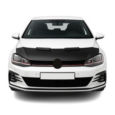 Haubenbra Steinschlagschutz Bonnet Bra für VW Golf 2012-2019 Schwarz Halb