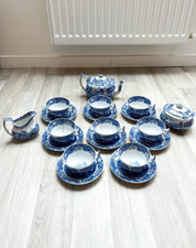 Service a thé Spode Blue Italian 19 pièces