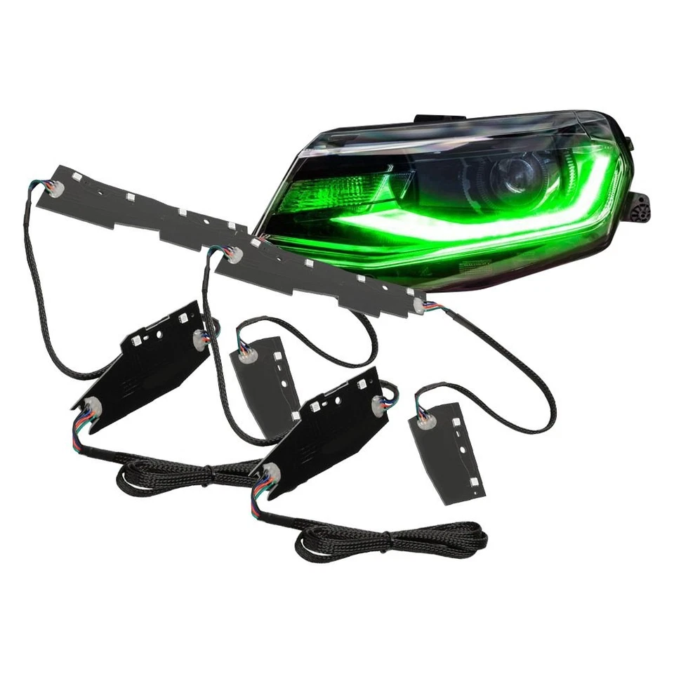For 2016-18 Chevy Camaro ORACLE Lighting ColorSHIFT® RGB+W DRL Upgrade Foto 2 de 4