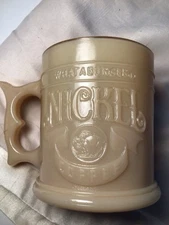 Vintage • Whataburger • Nickel Coffee Mug • Collectable