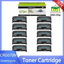10Pack Toner Cartridge CRG070H 070H For Canon MF462dw MF465dw LBP247dw LBP246dw