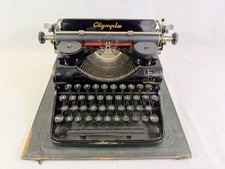Machine à écrire OLYMPIA FILIA Ancienne - Révisée Nettoyée - Ruban Neuf - AZERTY