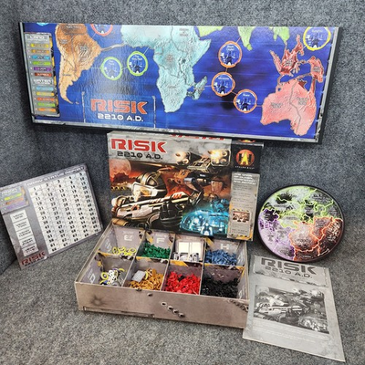 #ad #ad Risk 2210 AD Board Game Hasbro Avalon Hill 2001 $27.99