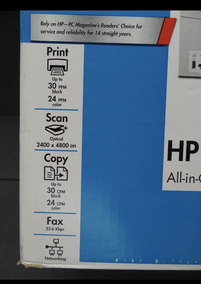 NEW HP Officejet 6310 All-In-One Printer Scanner Copier Fax Vivera Photo Adapter - Image 3 of 4
