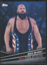 2018 Topps WWE Evolution #E-3 Big Show 46663