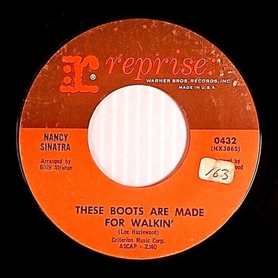 Nancy Sinatra - These Boots Are Made for Walkin / The City Never Sleeps [7'' 45]