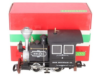LGB 2177D G Scale Iron Mountain Co ''Helena'' 0-4-0 Steam Locomotive #2/Box