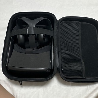 Meta Quest 1 eigenständiges VR-Headset Schwarz mit Controllern & Hardcase