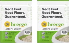 Tidy Cat Breeze Pellets 3.5 lb 2 Packs Limited Edition