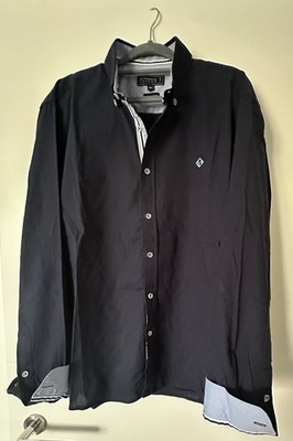 Sir Raymond Tailor Hemd XL Blau Top Erhalten