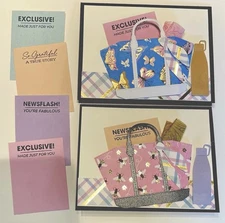 4 Stampin UP! Beach Bag Notes Totes VaCaTiOn Summer DIY Card Kit Fun 2 of Style