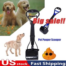 Non-Breakable Pet Dog Pooper Scooper with Handle Portable Scooper Waste Pick Up