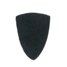 Serious Archery Black Calf Hair Arrow Rest & Plate Left-Hand LB-4256X-B