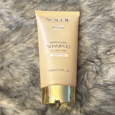 Soleil HydroLine Moroccan Shampoo Paraben-Free All Hair Types 175ml 5.9 fl oz