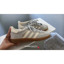 Adidas Handball Spezial Grey Two Cream White Gum IF7086 Mens Size 8 NEW