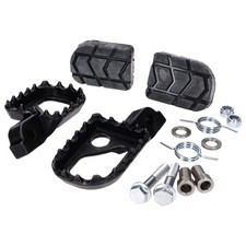Fußrasten Satz CNC schwarz 16x24x3mm für Beta RR50 Enduro