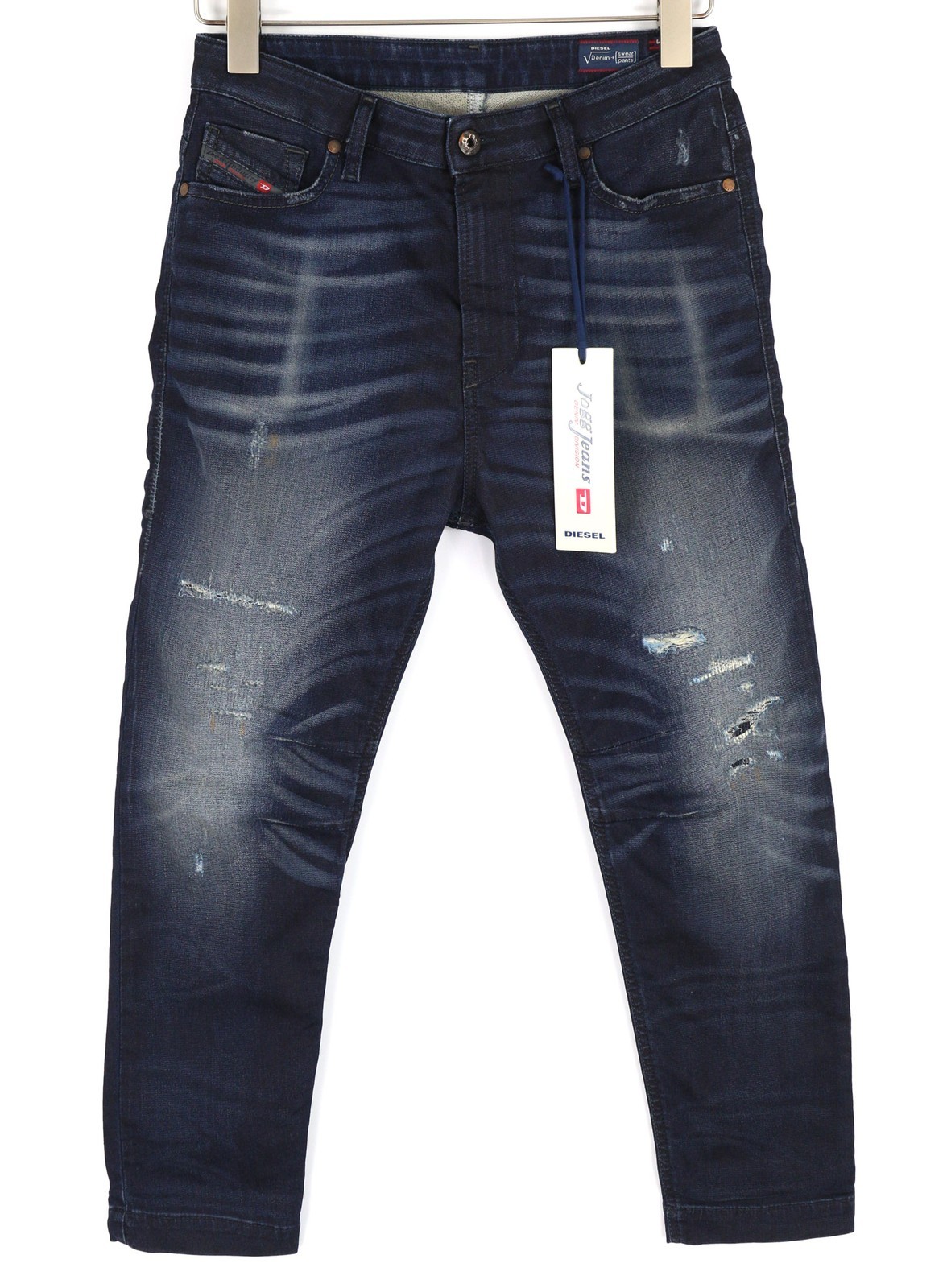 Diesel Eazee-Ne 0662K Women's Jeans W25 Jogg Distressed Torn Slim RRP235
