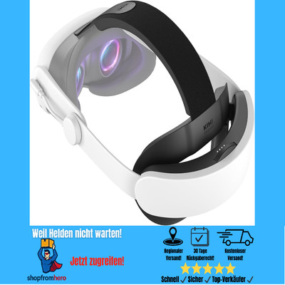 Kopfband für Meta Quest 3 3S KIWI K4 Boost Head Strap VR Brille Halterung Halt