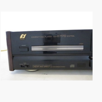SANSUI CD-α717D Extra α-X Balanced CD Player Deck 27W Black