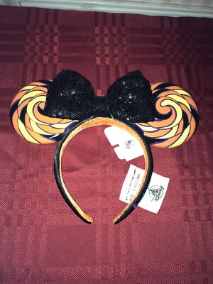 DISNEY PARKS HALLOWEEN LOLLIPOP MINNIE EARS HEADBAND 2020  display picture 2