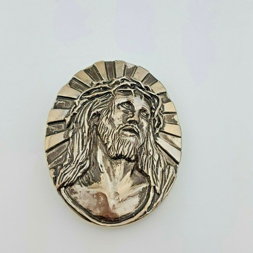 Jesus with Crown of Thorns Belt Buckle 