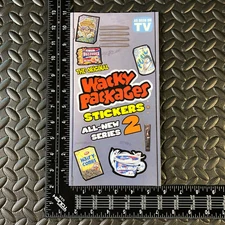 TOPPS 2005 WACKY PACKAGES ANS2 DEALER BROCHURE FLYER SELL SHEET ALL-NEW SERIES 2