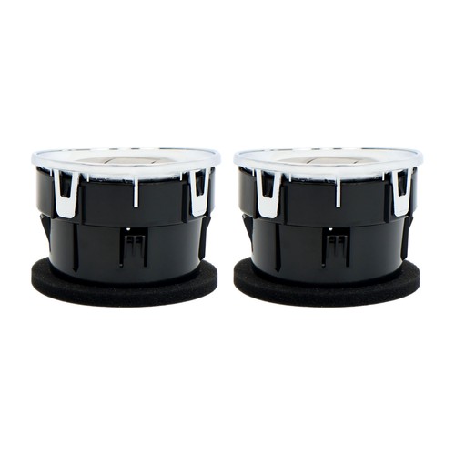 For 2009-2014 Ford F150 2PCS Dashboard AC Heater Air Dush Vent Louvre Chrome NEW - Picture 3 of 11
