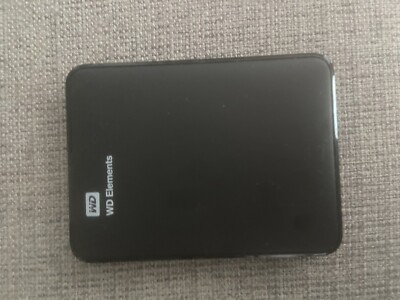 WD 1TB Elements Portable Storage USB 3.0 Model WDBUZG0010BBK-WESN Black