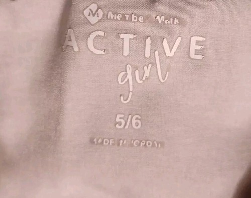 Members Mark Girls Grey Lightweight Active Wear Shorts With Colorful Stripes... - Bild 5 von 7